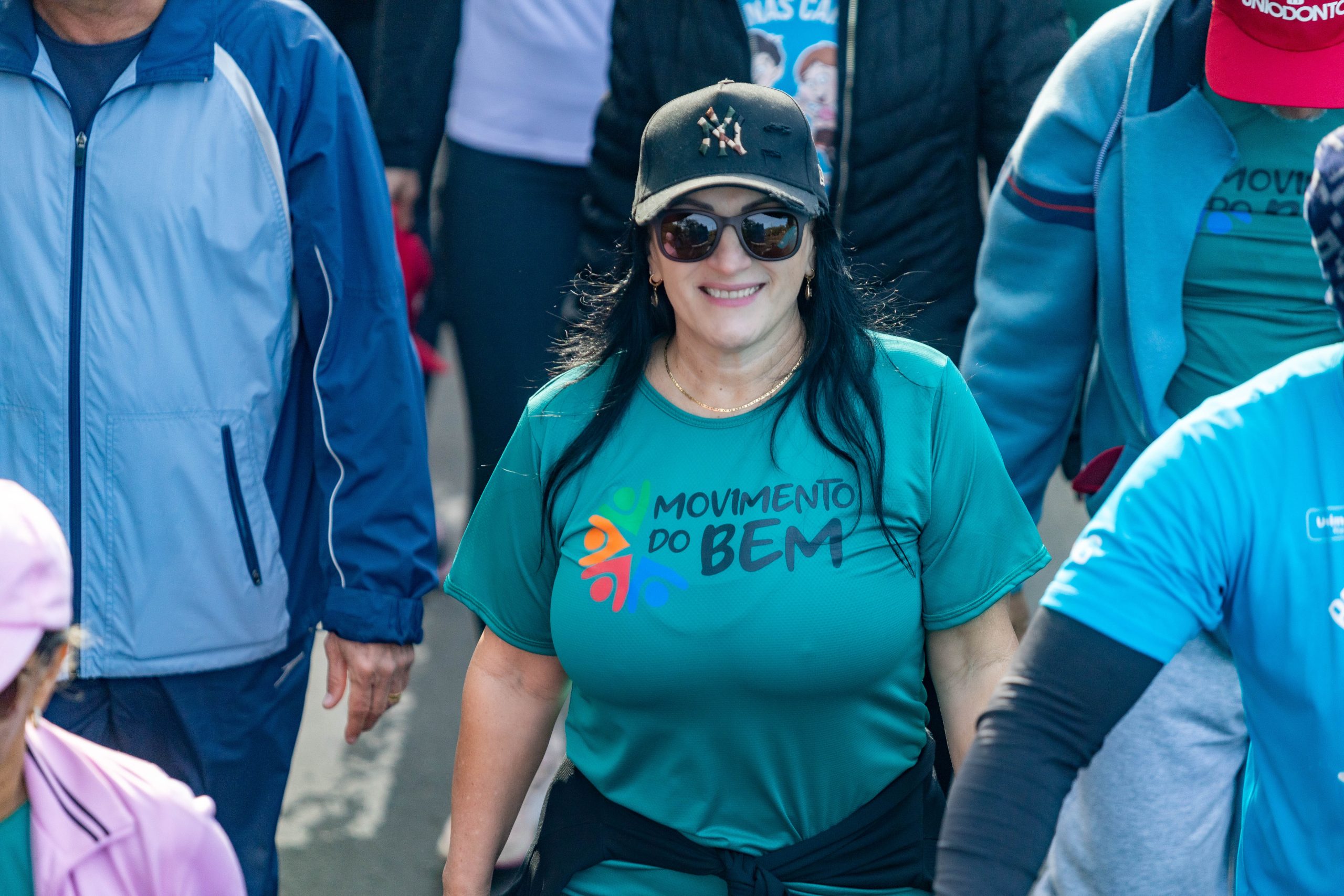 Troca de alimentos por camisetas da 3ª Caminhada Movimento do Bem será no dia 29/08
