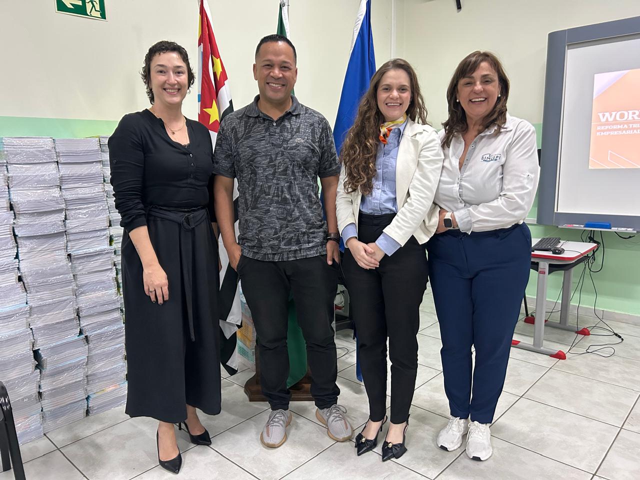 Simespi leva workshop sobre Reforma Tributária a São Pedro