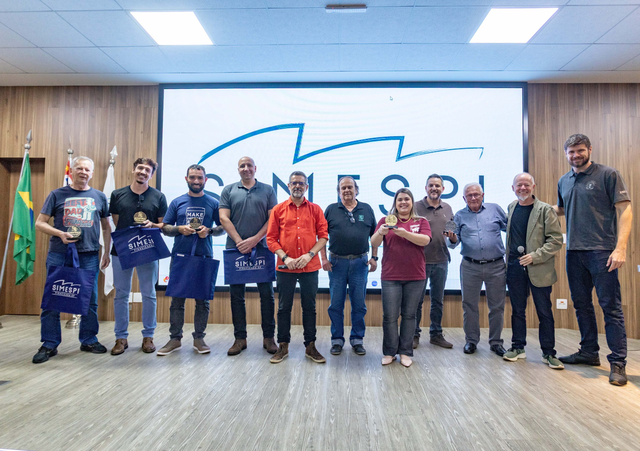 Caipira Beer Cup premia vencedores durante Congrecerva, no Simespi